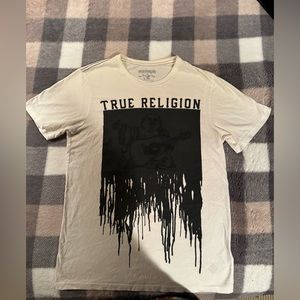 true religion drip logo t shirt